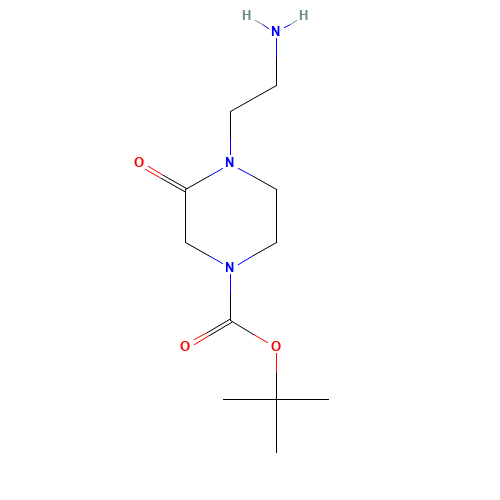 tert-butyl 4-(2-aminoethyl)-3-oxopiperazine-1-carboxylate (CAS: 234108-58-8) - Related Chemical Product