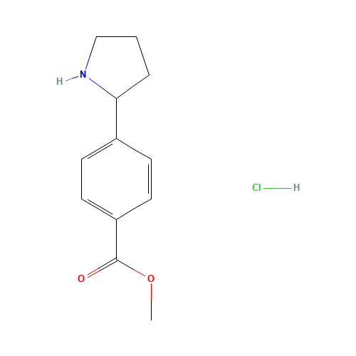 methyl 4-pyrrolidin-2-ylbenzoate;hydrochloride (CAS: 1203685-30-6) - Related Chemical Product