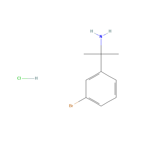 2-(3-bromophenyl)propan-2-amine;hydrochloride (CAS: 676135-18-5) - Related Chemical Product
