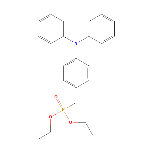 4-(diethoxyphosphorylmethyl)-N,N-diphenylaniline (CAS: 126150-12-7) - Related Chemical Product