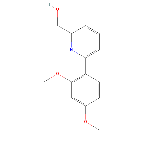[6-(2,4-dimethoxyphenyl)pyridin-2-yl]methanol (CAS: 887981-31-9) - Related Chemical Product