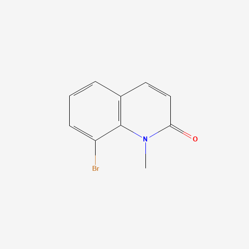 8-bromo-1-methylquinolin-2-one (CAS: 67805-53-2) - Chemical Structure and Molecular Formula 