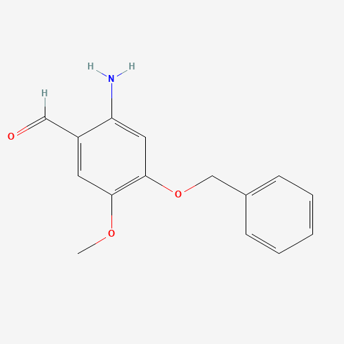2-amino-5-methoxy-4-phenylmethoxybenzaldehyde (CAS: 82583-95-7) - Related Chemical Product