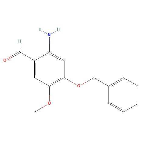 2-amino-5-methoxy-4-phenylmethoxybenzaldehyde (CAS: 82583-95-7) - Related Chemical Product