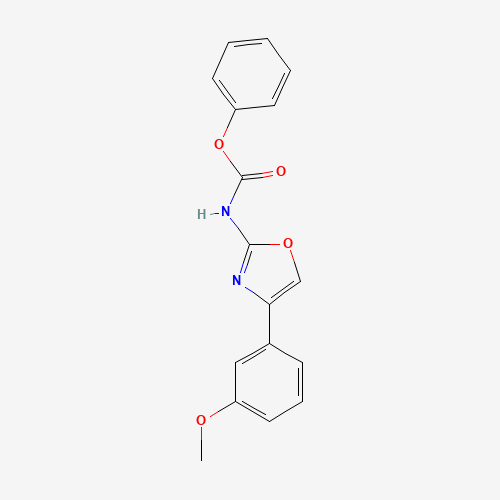 phenyl N-[4-(3-methoxyphenyl)-1,3-oxazol-2-yl]carbamate (CAS: 1432034-04-2) - Related Chemical Product