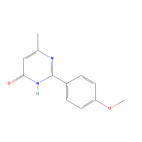 2-(4-methoxyphenyl)-6-methyl-1H-pyrimidin-4-one (CAS: 16858-19-8) - Related Chemical Product