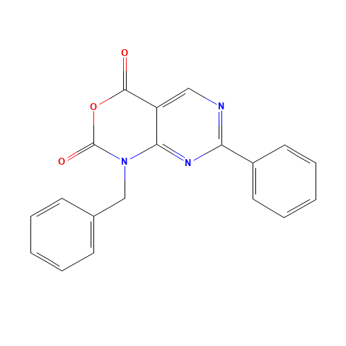 1-benzyl-7-phenylpyrimido[4,5-d][1,3]oxazine-2,4-dione (CAS: 1253792-29-8) - Related Chemical Product