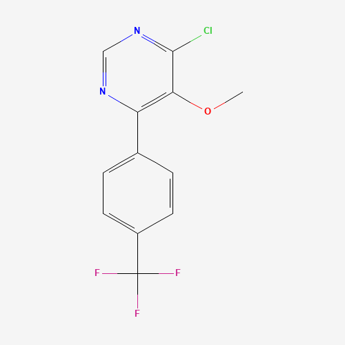4-chloro-5-methoxy-6-[4-(trifluoromethyl)phenyl]pyrimidine (CAS: 697739-40-5) - Related Chemical Product