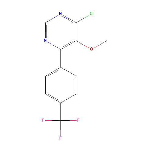 4-chloro-5-methoxy-6-[4-(trifluoromethyl)phenyl]pyrimidine (CAS: 697739-40-5) - Related Chemical Product