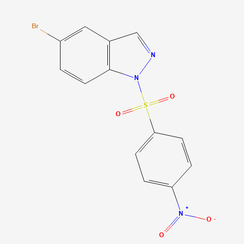5-bromo-1-(4-nitrophenyl)sulfonylindazole (CAS: 1310556-90-1) - Related Chemical Product
