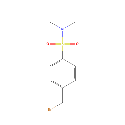 4-(bromomethyl)-N,N-dimethylbenzenesulfonamide (CAS: 3446-91-1) - Related Chemical Product