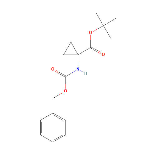 tert-butyl 1-(phenylmethoxycarbonylamino)cyclopropane-1-carboxylate (CAS: 1159735-75-7) - Related Chemical Product