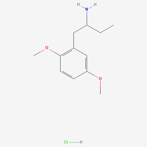 1-(2,5-dimethoxyphenyl)butan-2-amine;hydrochloride (CAS: 69350-33-0) - Related Chemical Product