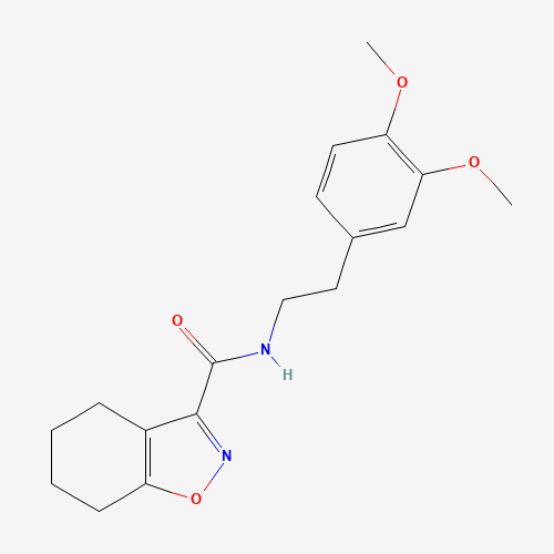 N-[2-(3,4-dimethoxyphenyl)ethyl]-4,5,6,7-tetrahydro-1,2-benzoxazole-3-carboxamide (CAS: 909858-37-3) - Related Chemical Product