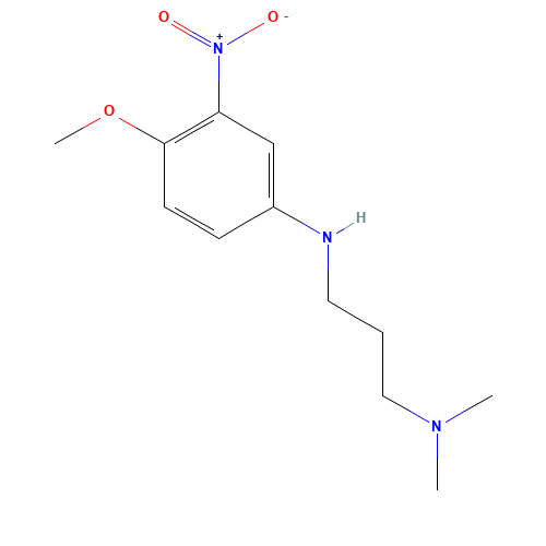 N-(4-methoxy-3-nitrophenyl)-N',N'-dimethylpropane-1,3-diamine (CAS: 1225672-08-1) - Related Chemical Product