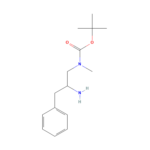 tert-butyl N-(2-amino-3-phenylpropyl)-N-methylcarbamate (CAS: 1015068-35-5) - Related Chemical Product