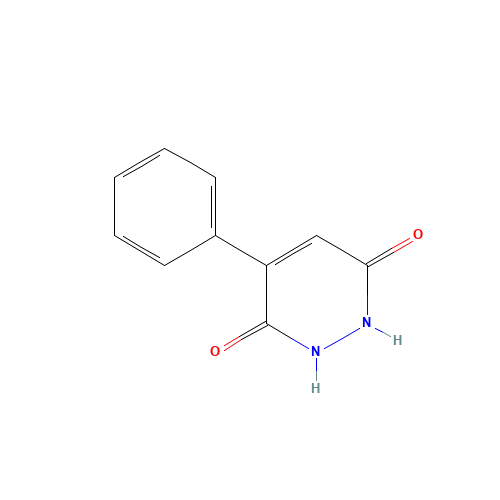4-phenyl-1,2-dihydropyridazine-3,6-dione (CAS: 41373-90-4) - Chemical Structure and Molecular Formula 