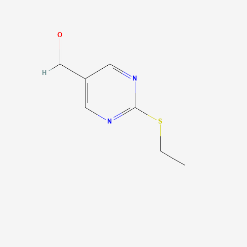 2-propylsulfanylpyrimidine-5-carbaldehyde (CAS: 876890-33-4) - Related Chemical Product