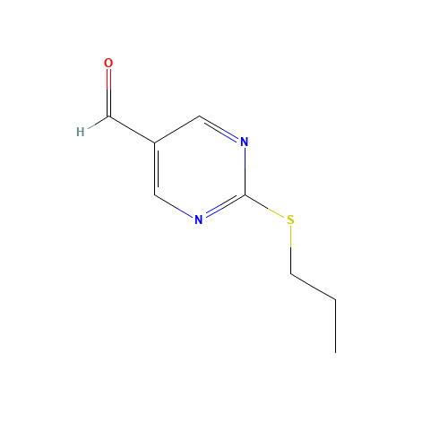 2-propylsulfanylpyrimidine-5-carbaldehyde (CAS: 876890-33-4) - Related Chemical Product