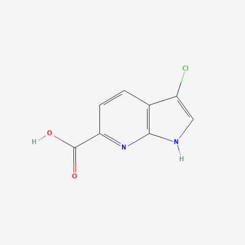 3-chloro-1H-pyrrolo[2,3-b]pyridine-6-carboxylic acid (CAS: 1386986-10-2) - Related Chemical Product