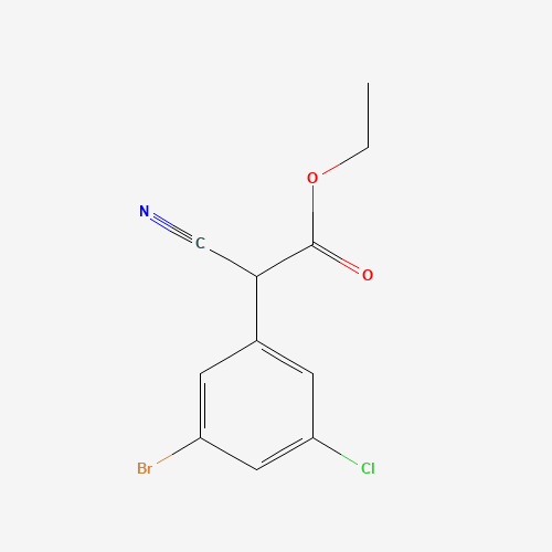 ethyl 2-(3-bromo-5-chlorophenyl)-2-cyanoacetate (CAS: 202000-95-1) - Related Chemical Product