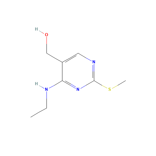 [4-(ethylamino)-2-methylsulfanylpyrimidin-5-yl]methanol (CAS: 185040-34-0) - Related Chemical Product