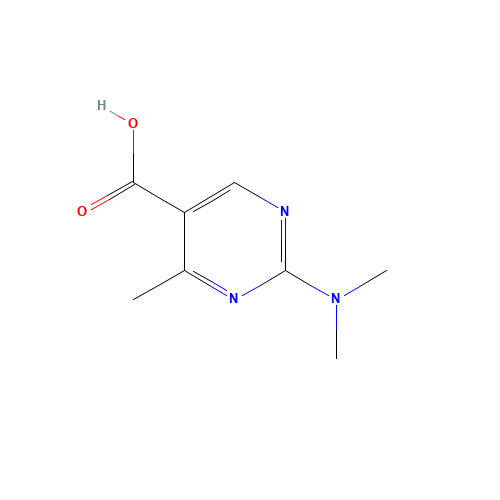 2-(dimethylamino)-4-methylpyrimidine-5-carboxylic acid (CAS: 180283-68-5) - Related Chemical Product