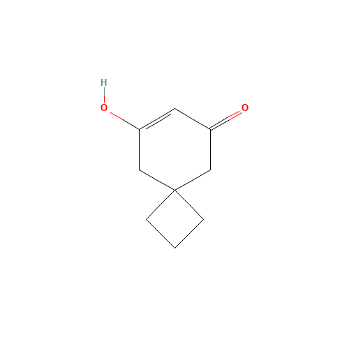 6-hydroxyspiro[3.5]non-6-en-8-one (CAS: 1332490-24-0) - Chemical Structure and Molecular Formula 