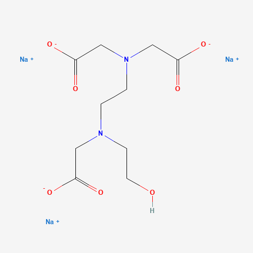 trisodium;2-[2-[bis(carboxylatomethyl)amino]ethyl-(2-hydroxyethyl)amino]acetate (CAS: 139-89-9) - Related Chemical Product