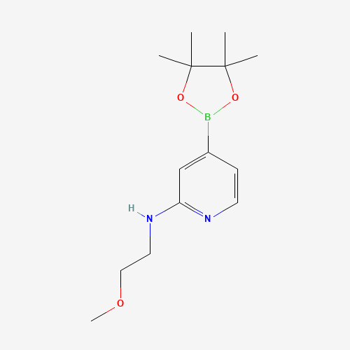 N-(2-methoxyethyl)-4-(4,4,5,5-tetramethyl-1,3,2-dioxaborolan-2-yl)pyridin-2-amine (CAS: 1356544-35-8) - Related Chemical Product