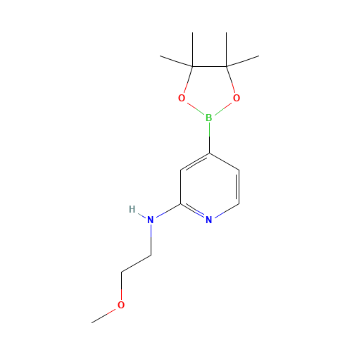 N-(2-methoxyethyl)-4-(4,4,5,5-tetramethyl-1,3,2-dioxaborolan-2-yl)pyridin-2-amine (CAS: 1356544-35-8) - Related Chemical Product