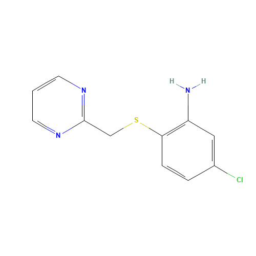 5-chloro-2-(pyrimidin-2-ylmethylsulfanyl)aniline (CAS: 1250894-24-6) - Related Chemical Product