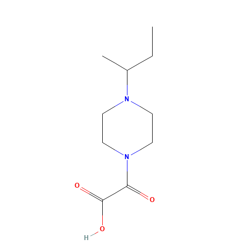 2-(4-butan-2-ylpiperazin-1-yl)-2-oxoacetic acid (CAS: 705943-40-4) - Related Chemical Product