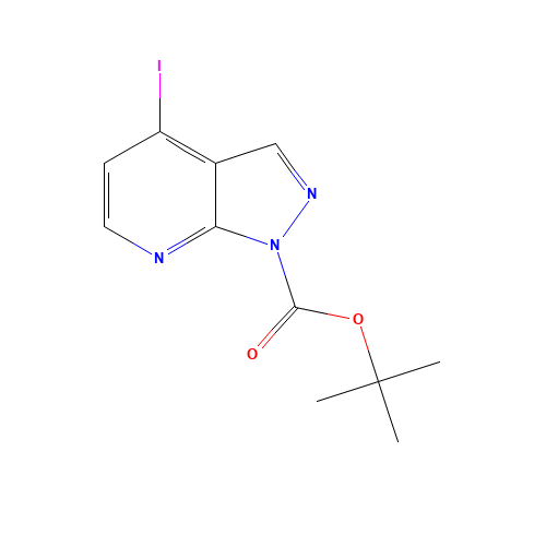 tert-butyl 4-iodopyrazolo[3,4-b]pyridine-1-carboxylate (CAS: 945599-35-9) - Related Chemical Product