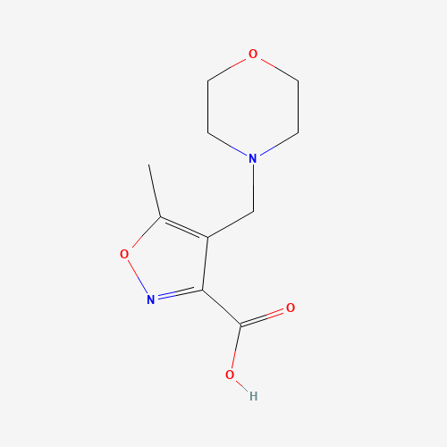 5-methyl-4-(morpholin-4-ylmethyl)-1,2-oxazole-3-carboxylic acid (CAS: 893750-08-8) - Related Chemical Product