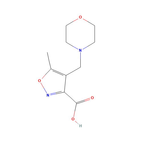 5-methyl-4-(morpholin-4-ylmethyl)-1,2-oxazole-3-carboxylic acid (CAS: 893750-08-8) - Related Chemical Product