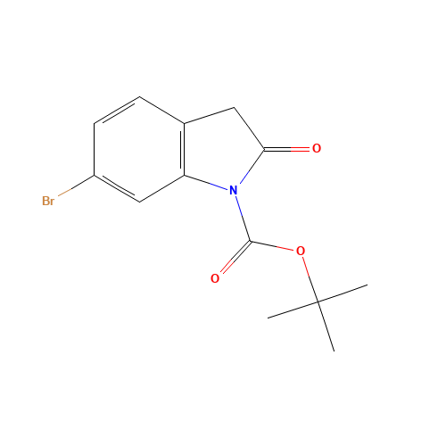 tert-butyl 6-bromo-2-oxo-3H-indole-1-carboxylate (CAS: 1190861-45-0) - Related Chemical Product