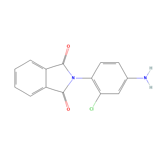 2-(4-amino-2-chlorophenyl)isoindole-1,3-dione (CAS: 19348-53-9) - Related Chemical Product