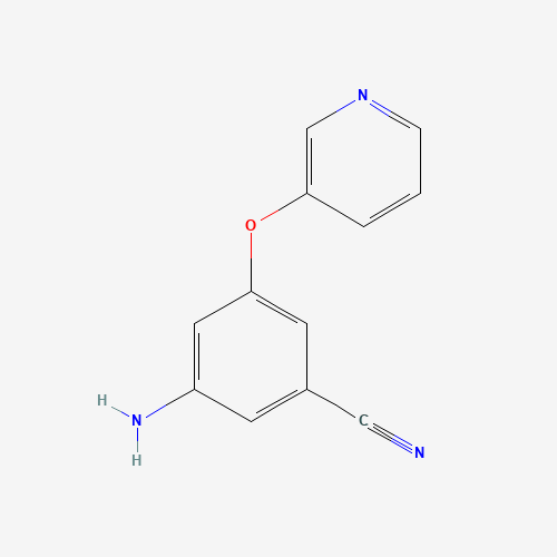 3-amino-5-pyridin-3-yloxybenzonitrile (CAS: 565204-45-7) - Related Chemical Product