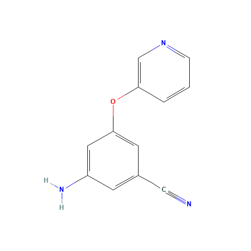 3-amino-5-pyridin-3-yloxybenzonitrile (CAS: 565204-45-7) - Related Chemical Product