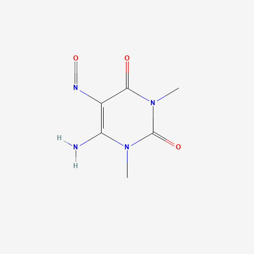 6-amino-1,3-dimethyl-5-nitrosopyrimidine-2,4-dione (CAS: 6632-68-4) - Related Chemical Product