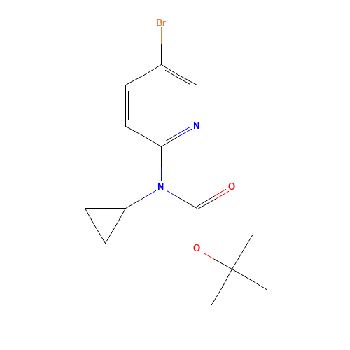 tert-butyl N-(5-bromopyridin-2-yl)-N-cyclopropylcarbamate (CAS: 1319257-51-6) - Related Chemical Product