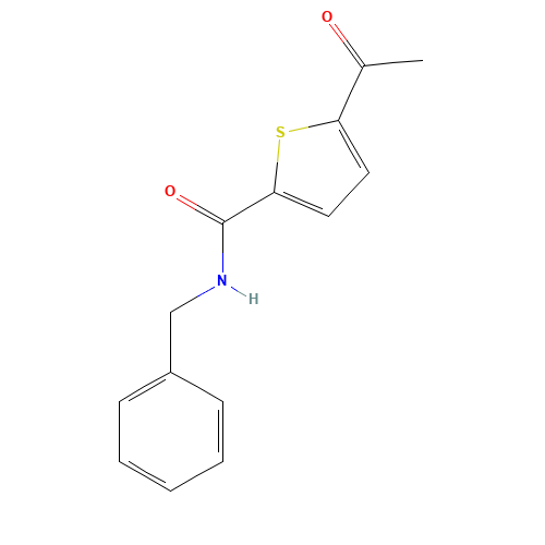 5-acetyl-N-benzylthiophene-2-carboxamide (CAS: 862698-91-7) - Related Chemical Product