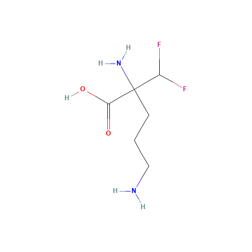 2,5-diamino-2-(difluoromethyl)pentanoic acid (CAS: 67037-37-0) - Related Chemical Product