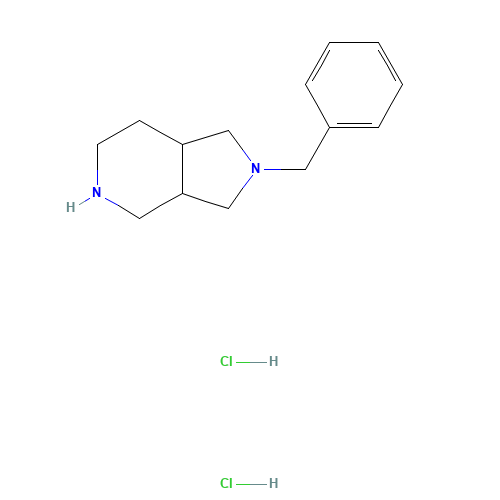 2-benzyl-1,3,3a,4,5,6,7,7a-octahydropyrrolo[3,4-c]pyridine;dihydrochloride (CAS: 1187927-49-6) - Related Chemical Product
