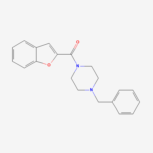 1-benzofuran-2-yl-(4-benzylpiperazin-1-yl)methanone (CAS: 41717-30-0) - Related Chemical Product