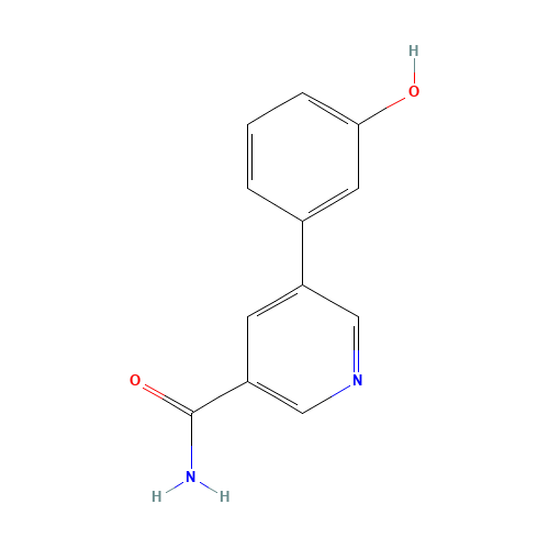 5-(3-hydroxyphenyl)pyridine-3-carboxamide (CAS: 864685-40-5) - Related Chemical Product