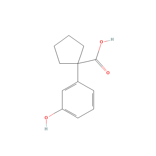 1-(3-hydroxyphenyl)cyclopentane-1-carboxylic acid (CAS: 92847-83-1) - Related Chemical Product