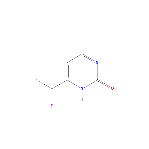 6-(difluoromethyl)-1H-pyrimidin-2-one (CAS: 1522243-39-5) - Related Chemical Product