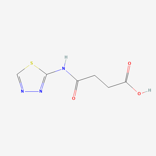 4-oxo-4-(1,3,4-thiadiazol-2-ylamino)butanoic acid (CAS: 26861-97-2) - Related Chemical Product